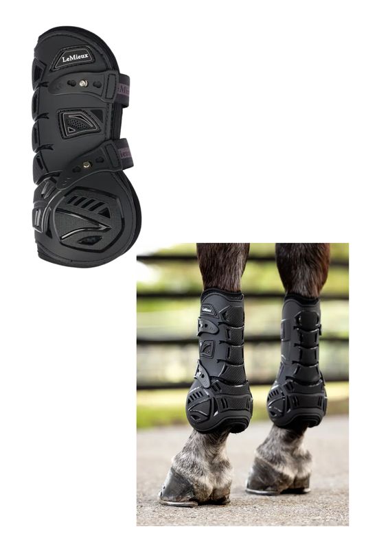 Motion Cool Tendon Boot Black