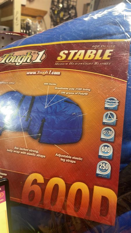 Stable Blanket with Belly Wrap
