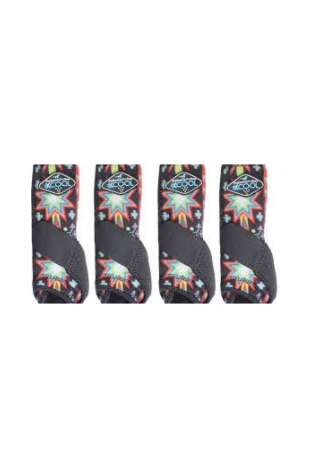 2Xcool Sports Medicine Boot Prints LIMITED EDITION, Size: Small, Color/Print: StarBurt