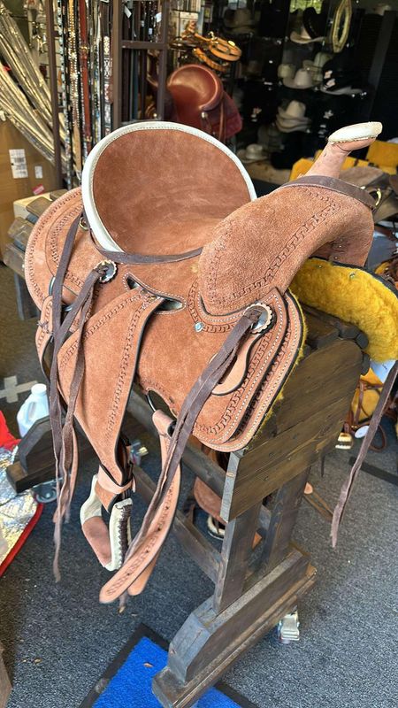 All Rough Out Barrel Saddle
