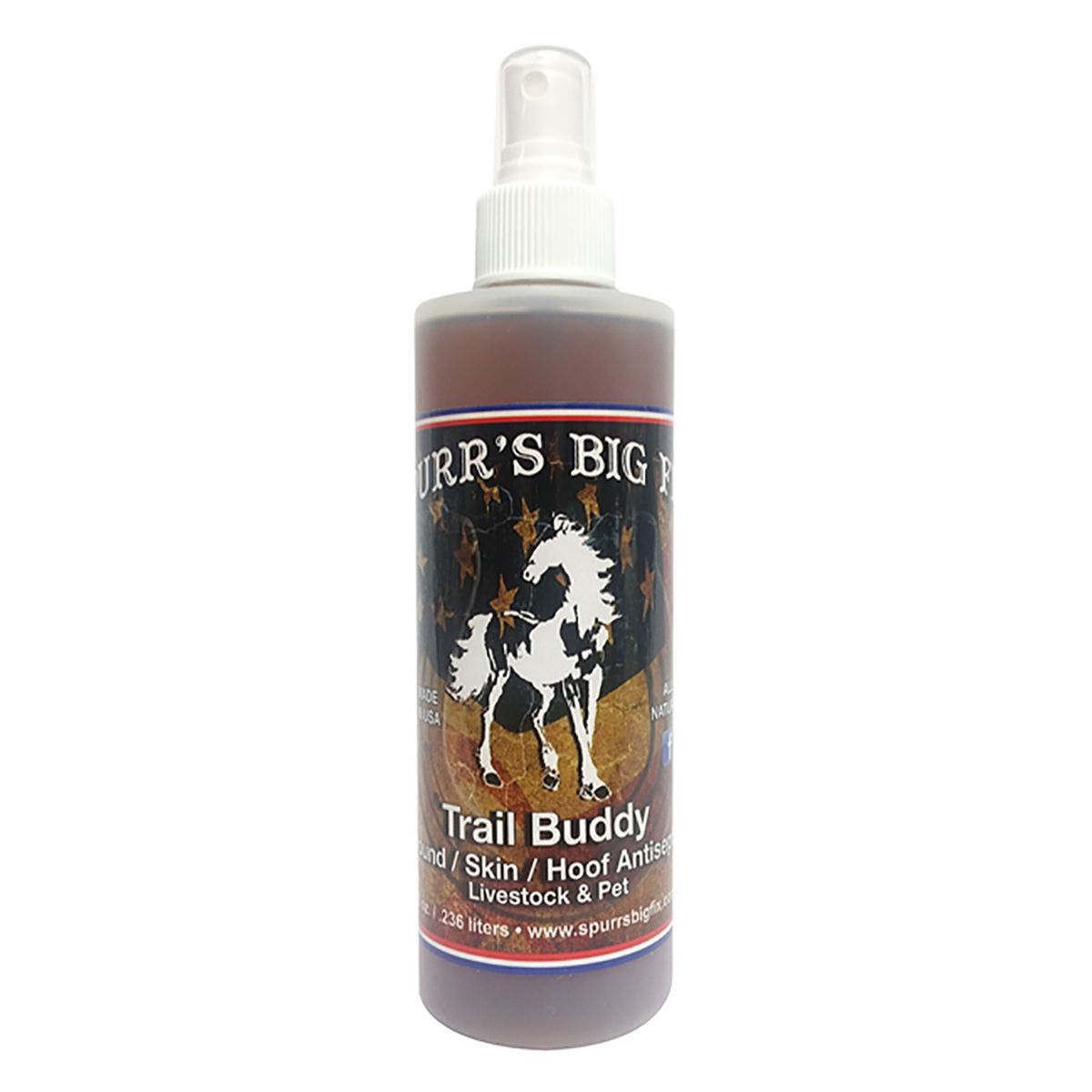 Spurr&#39;s Big Fix Wound, Skin, Hoof Antiseptic, Size: 8oz