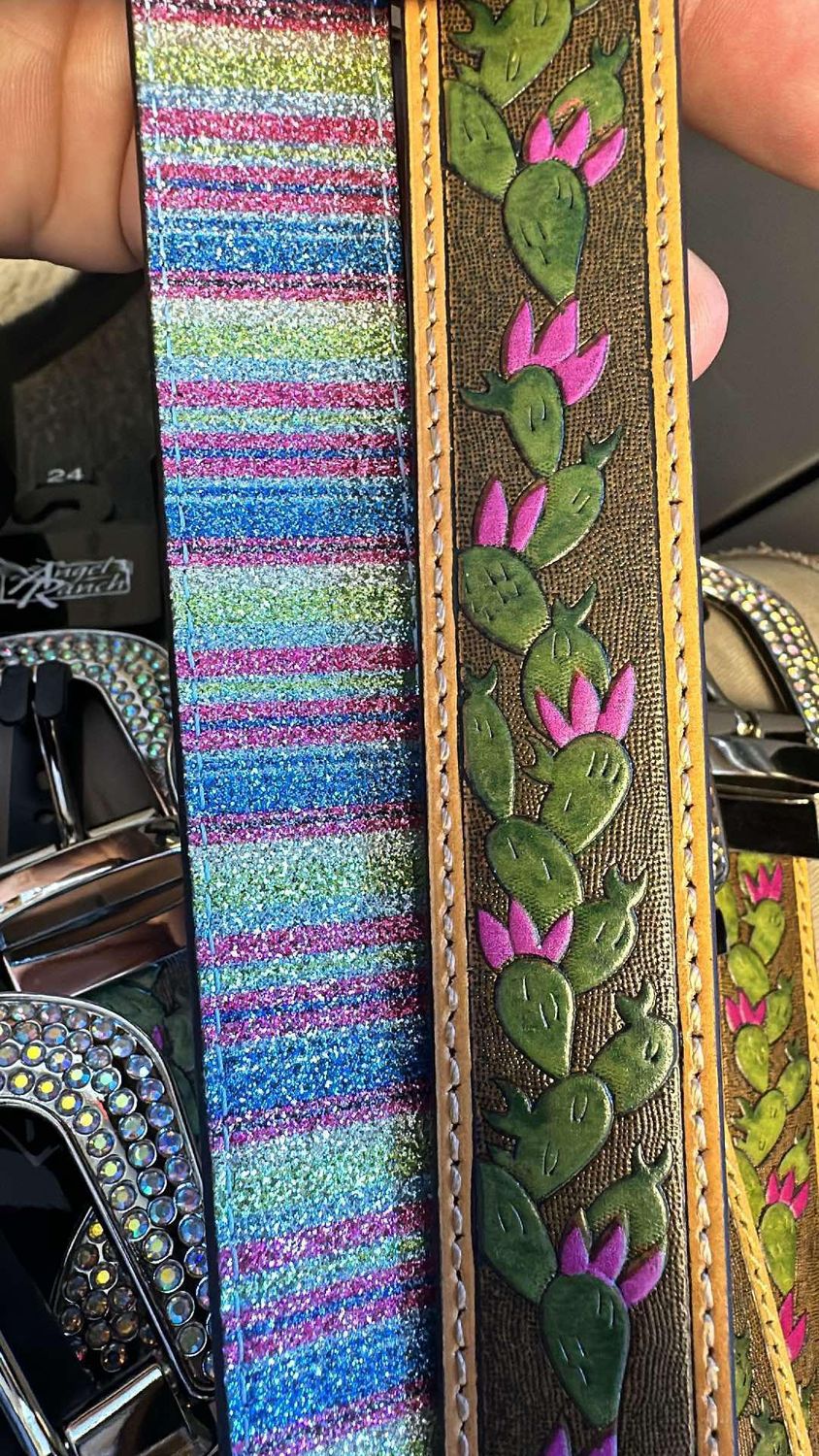 Reversible Cactus Stripe Multicolored, Size: 20&quot;