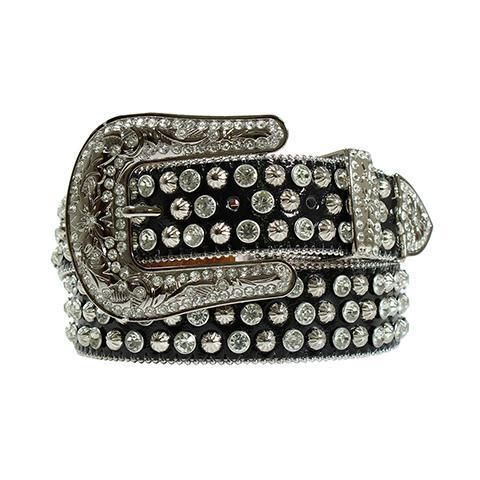 Crystal Studs Black