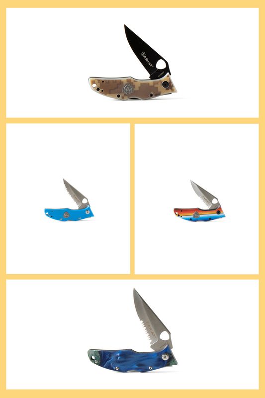 Folding Knife Hybrid Blade