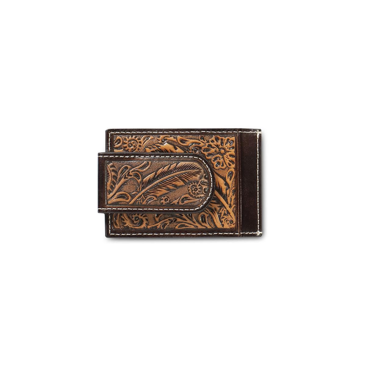 Card Case Floral Filigree, Style/Design: Feather