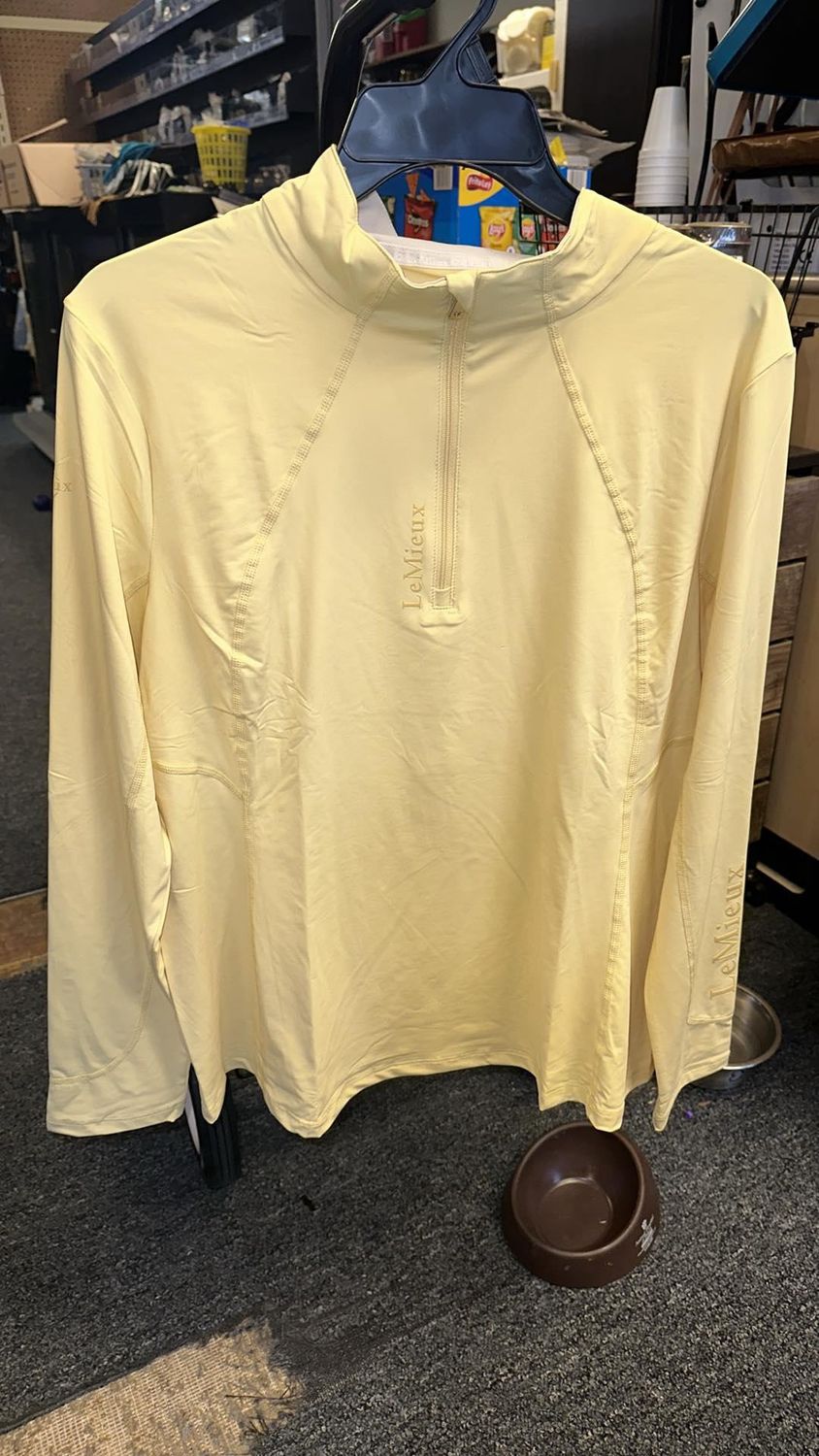 Base Layer Ladies English Shirts, Base Color: Mimosa, Size: US-02/04-UK (XXS)