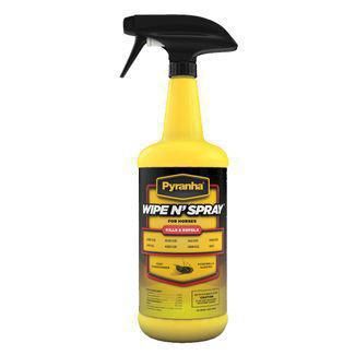 Pyranha Fly Spray, Grade/Strength: Yellow wipe, Size: 32oz