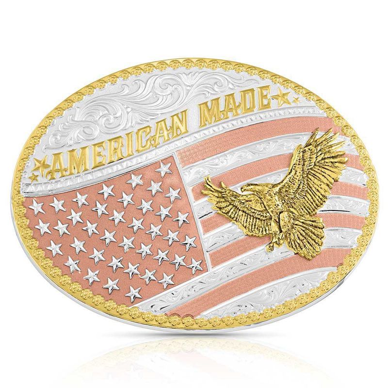 Big Bold Stripes American Made Classic Buckle