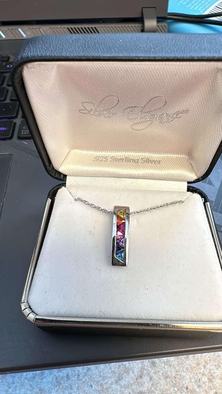 Rainbow Sterling Silver