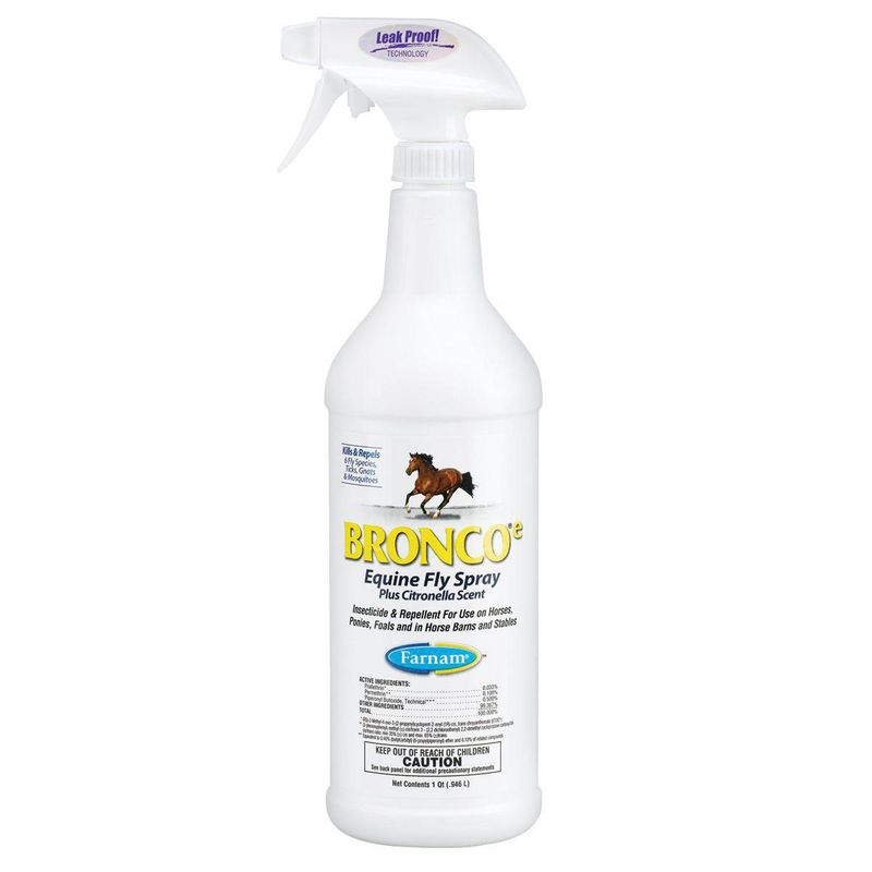 Bronco fly spray