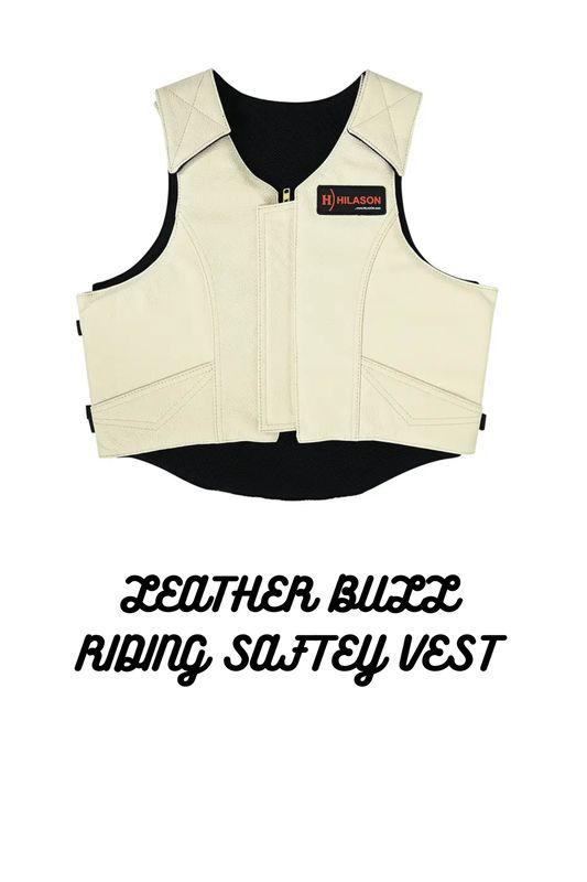Bull Riding Vest Bull Pro Rodeo Leather gear Equipment