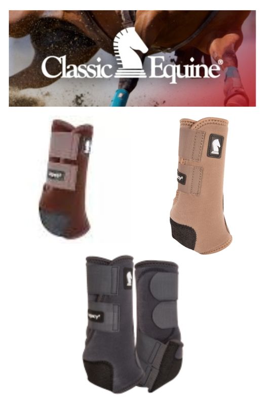 Classic Equine Legacy 2 Protective Boots Fronts