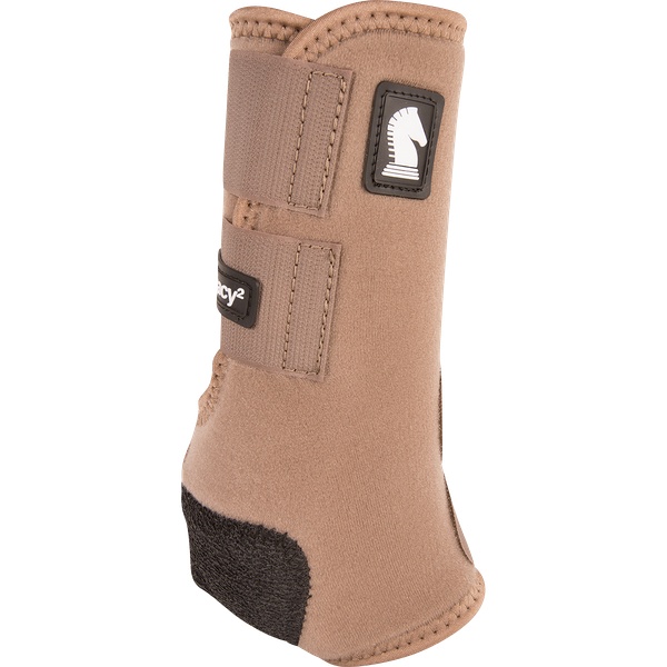 Classic Equine Legacy 2 Protective Boots Fronts, Size: Small, Color/Print: Caribou, Leg Size: Fronts