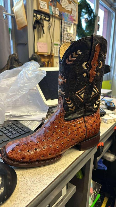 Rodeo Boot - Printed Avestruz Shedron