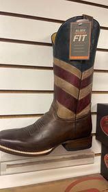 Americana Flag Square Toe Boots