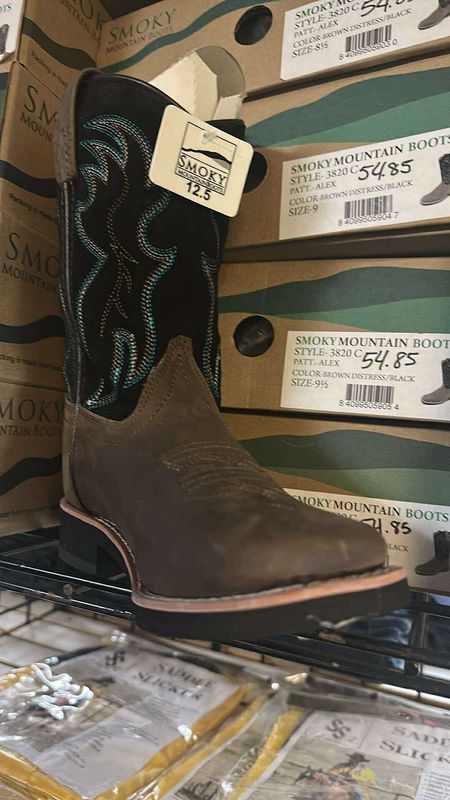 Alex Square Toe Boots