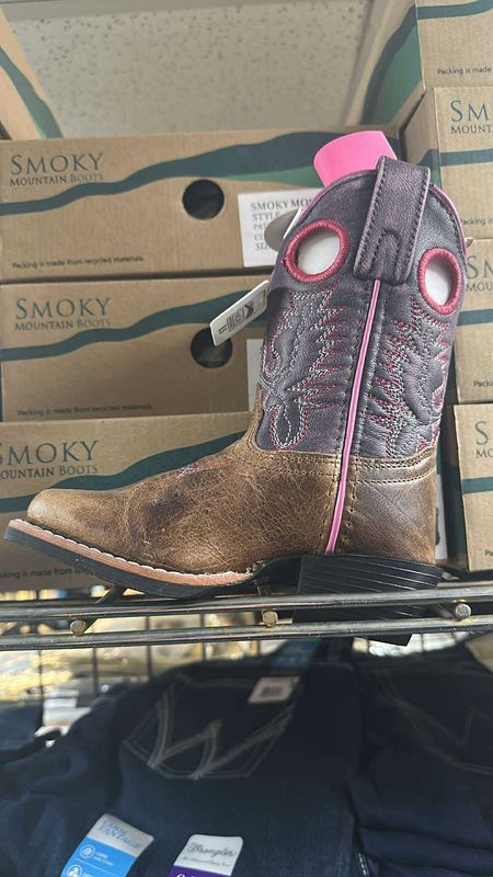 Ellie Square Toe Western Boot
