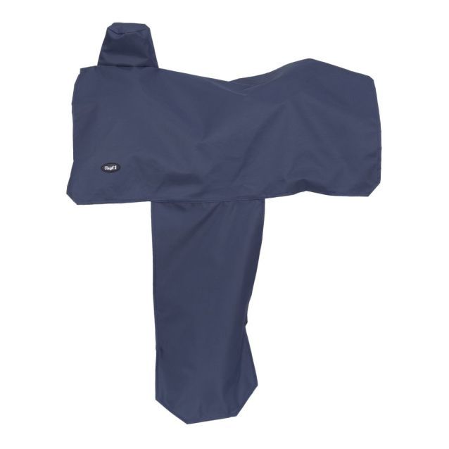 Total Nylon Western Saddle Cover, Color: Navy Blue