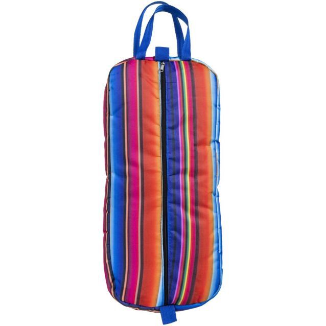 Deluxe Nylon Halter/Bridle Bag, Color/Print: Serape Print
