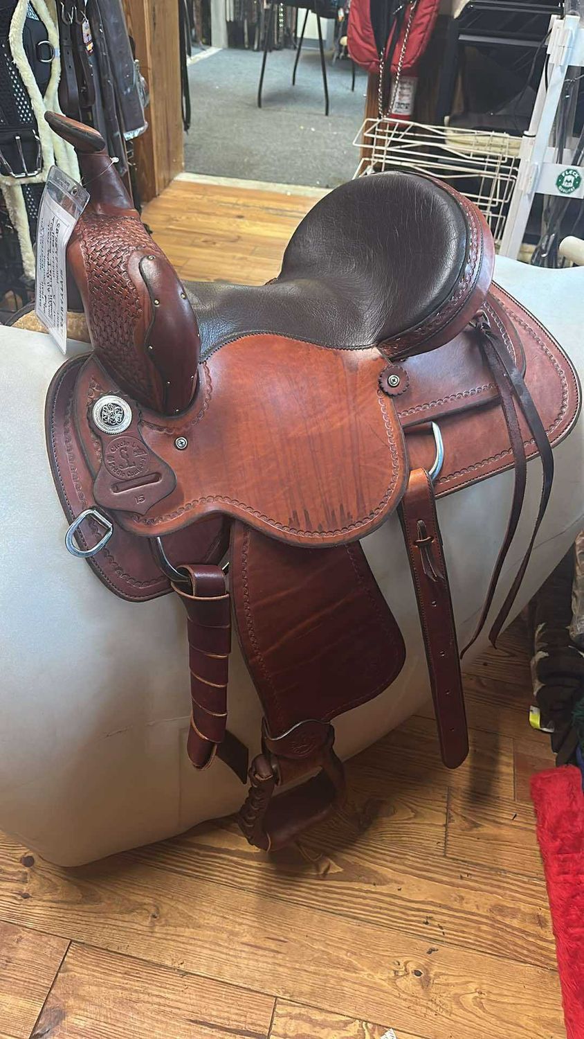 All Round Trail saddle, Size: 15&quot;
