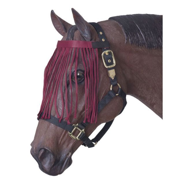 Nylon Fly Veil, Color: Burgundy