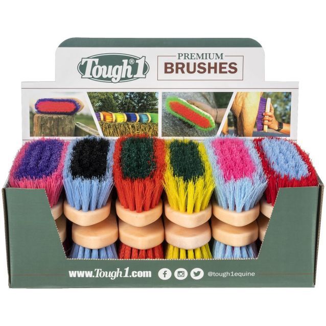 Medium Bristle Brushes Two Tone Bright