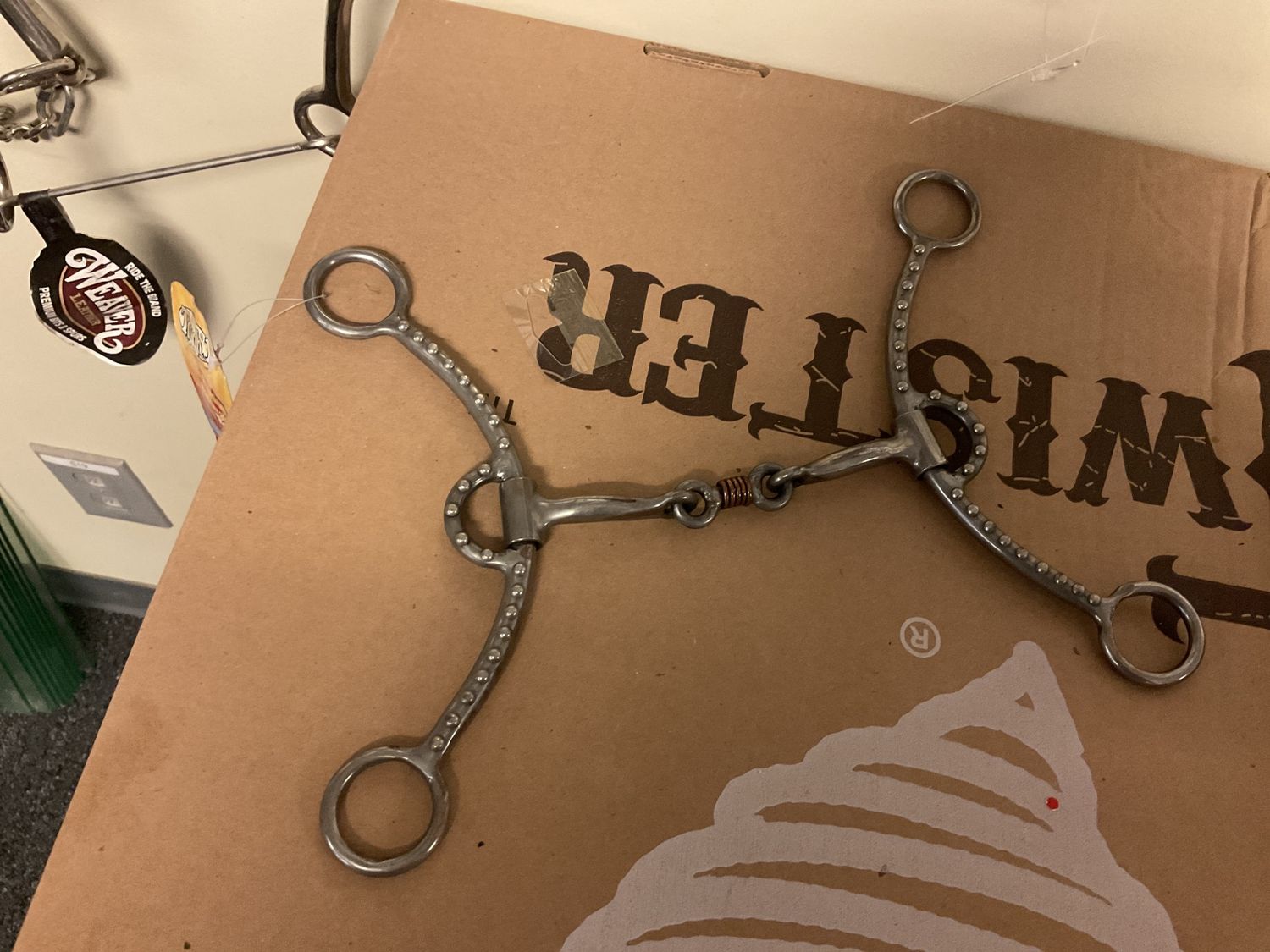 Sweet Iron 3 Piece Lifter Snaffle Sweet Iron 3 Piece Lifter Snaffle