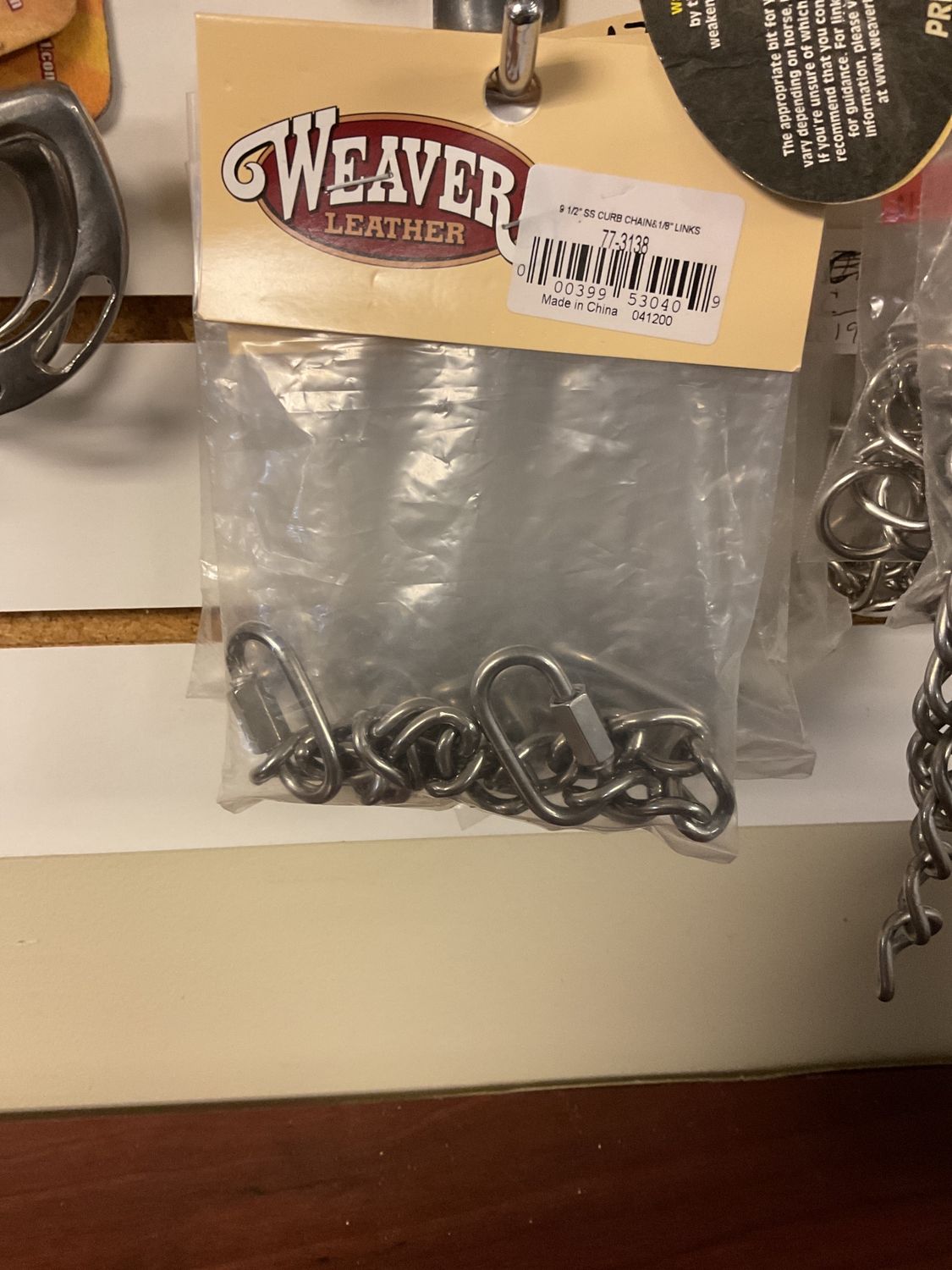 Curb Chain with Quick Links Curb Chain with Quick Links