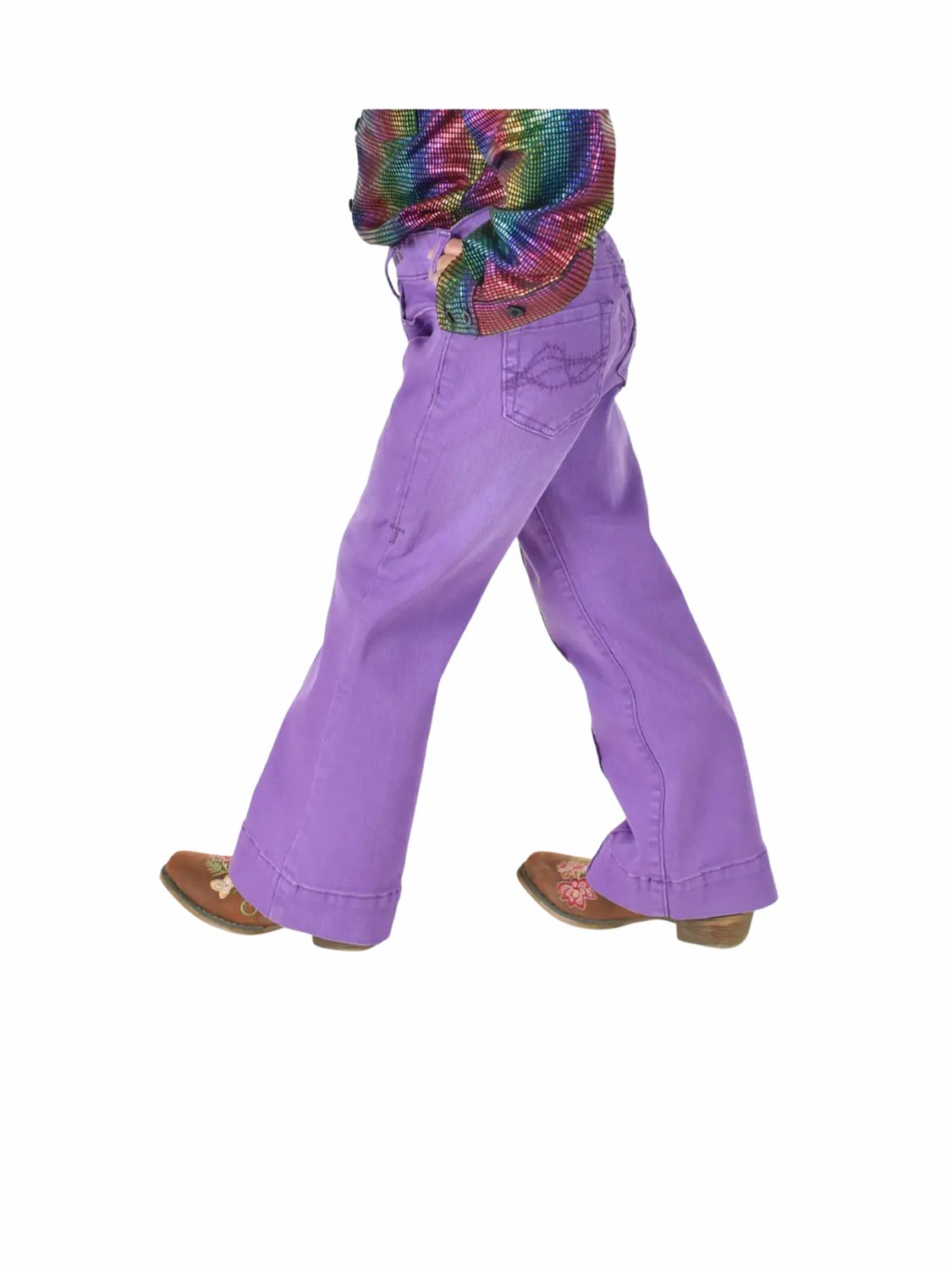 Show Pants For Ladies & Girls Show Pants For Ladies & Girls, Color: Purple, Gender: Girls, Size: 9G