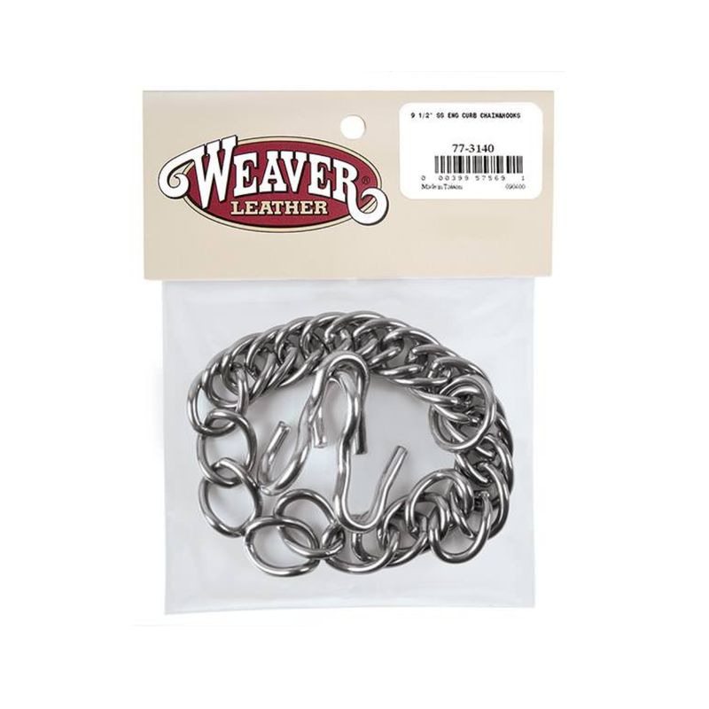 English Curb Chain with Hooks