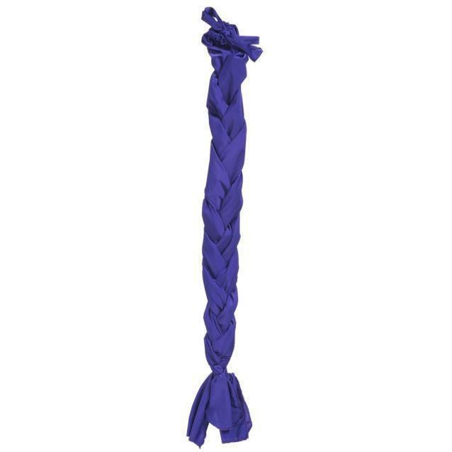 NYLON/SPANDEX BRAID IN TAIL BAG, Color/Print: Purple