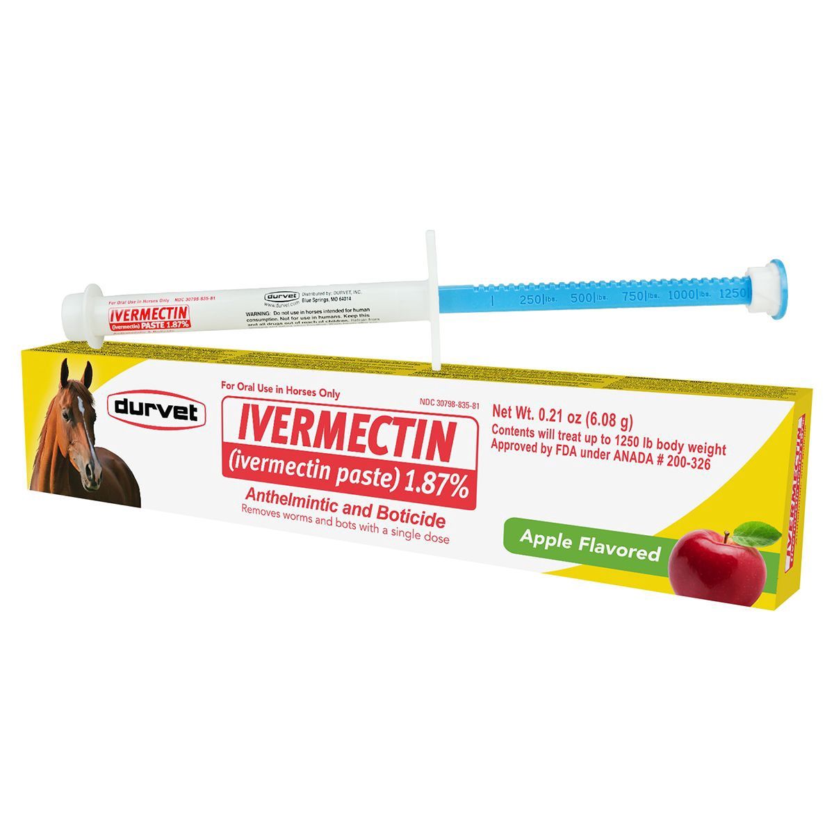 Ivermectin Horse Dewormer Paste 6.08 gm Ivermectin Horse Dewormer Paste 6.08 gm