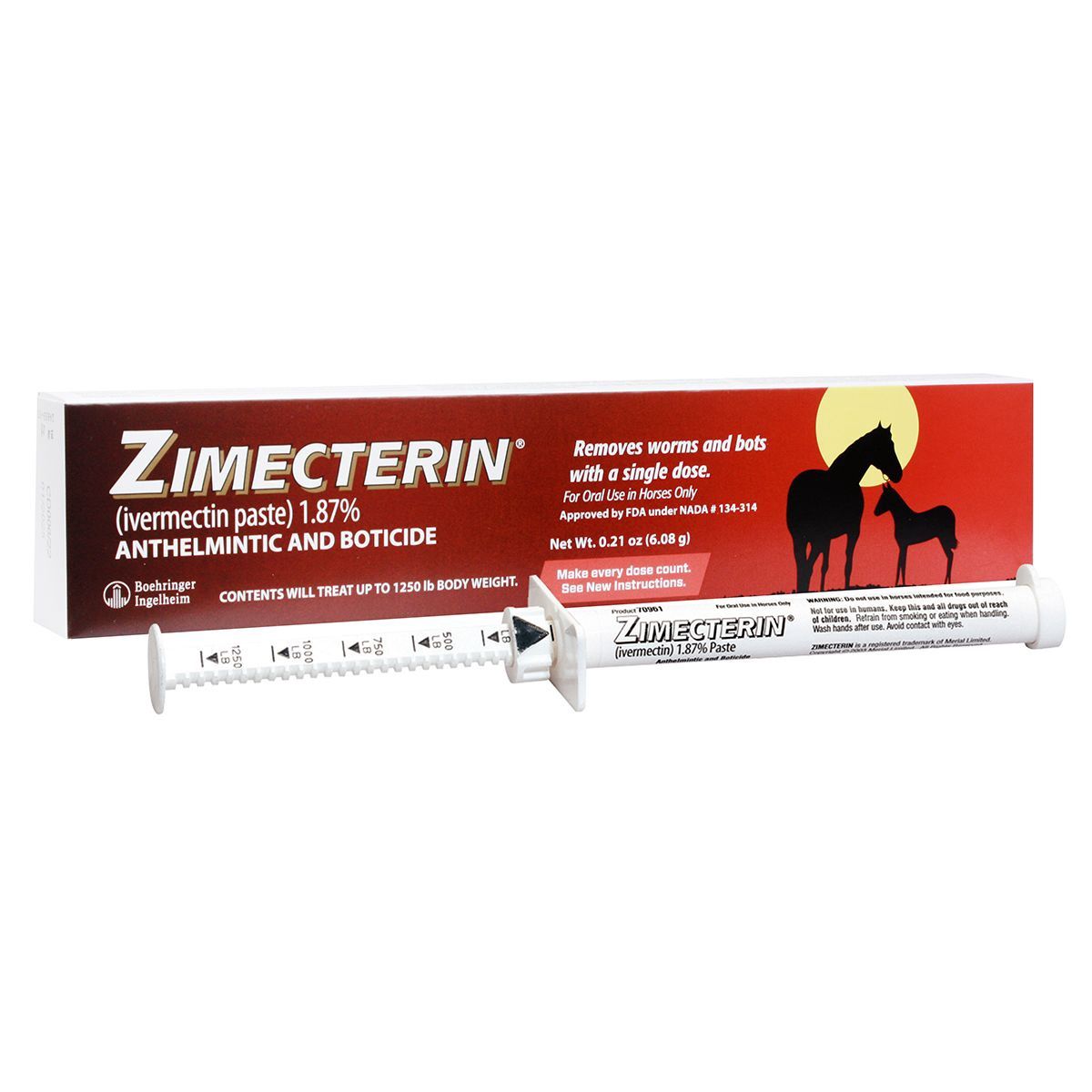 Zimecterin  Horse Dewormer Paste