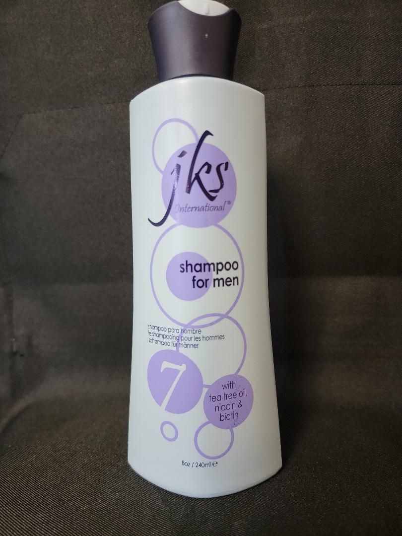 W JKS Shampoo for Men 8oz