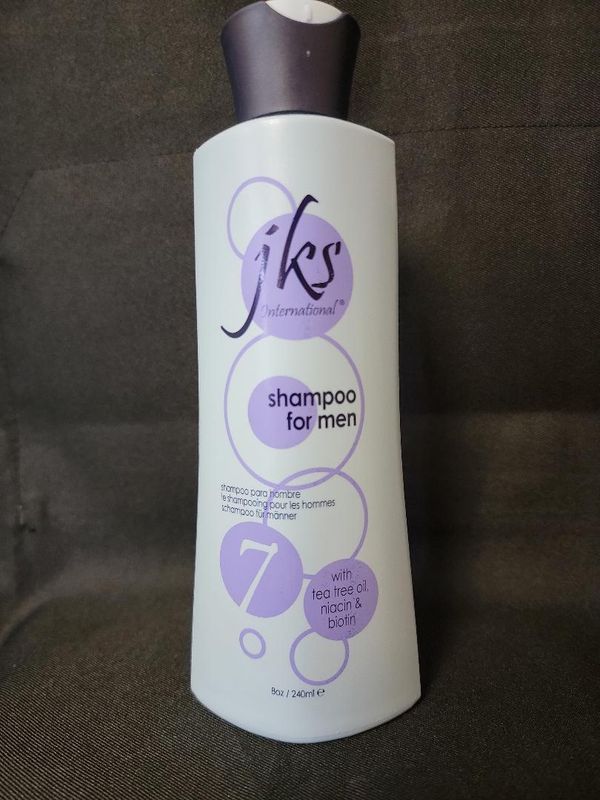 W JKS Shampoo for Men 8oz