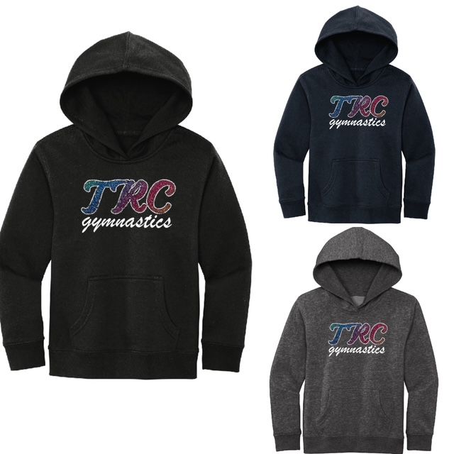 YOUTH CRYSTAL AND GLITTER TRC HOODIE