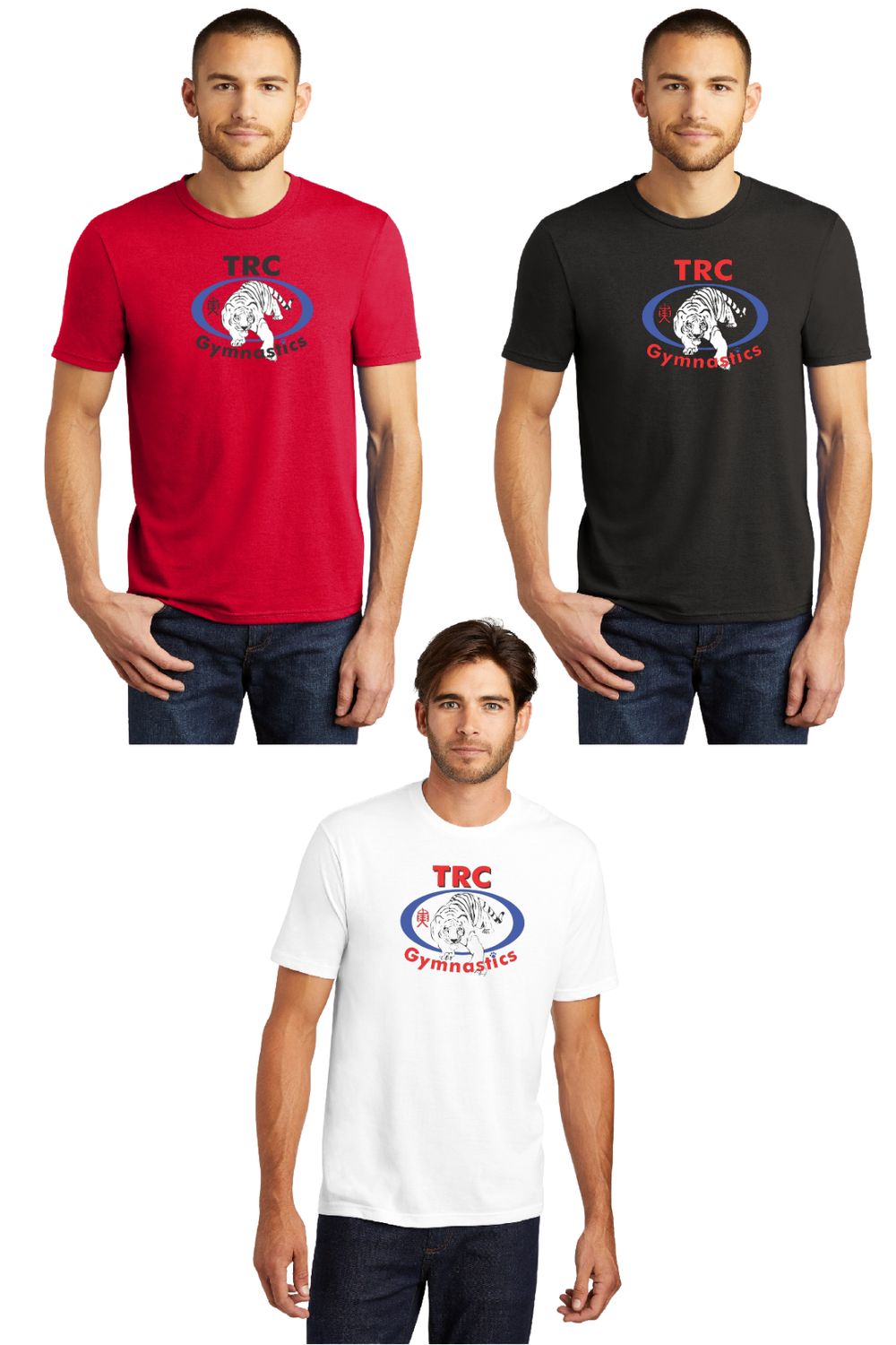 MENS TRC LOGO TRIBLEND TEE