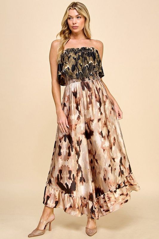 Strapless Jumpsuit