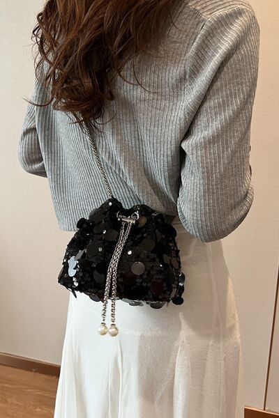 Sequin Crossbody Bag