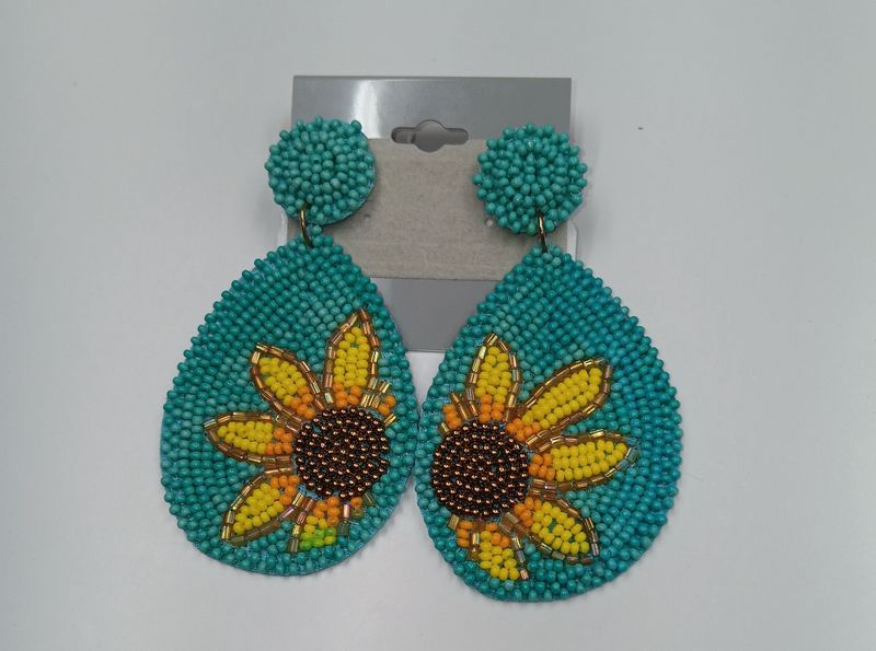 Sun Flower Earrings