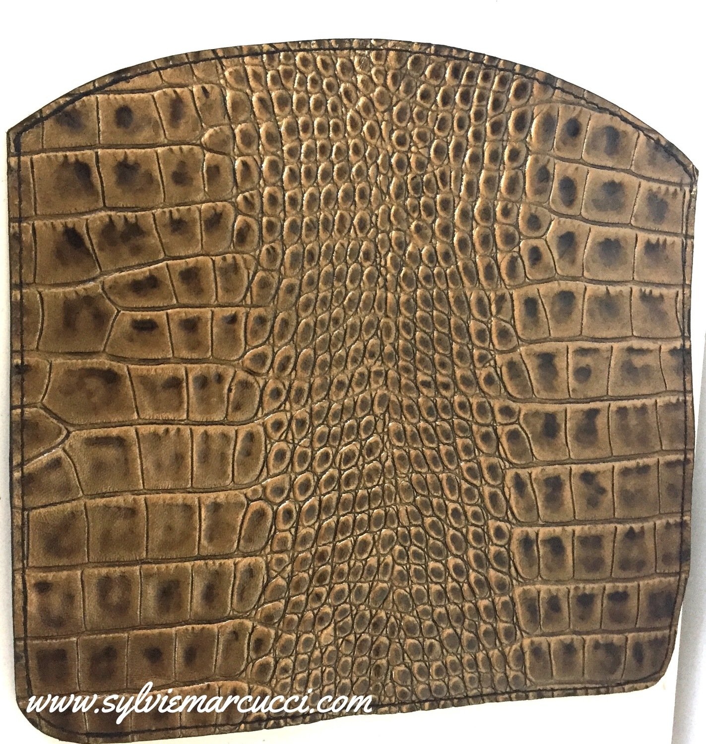 rabat pour sac Kimy ou sac Lune embossé croco