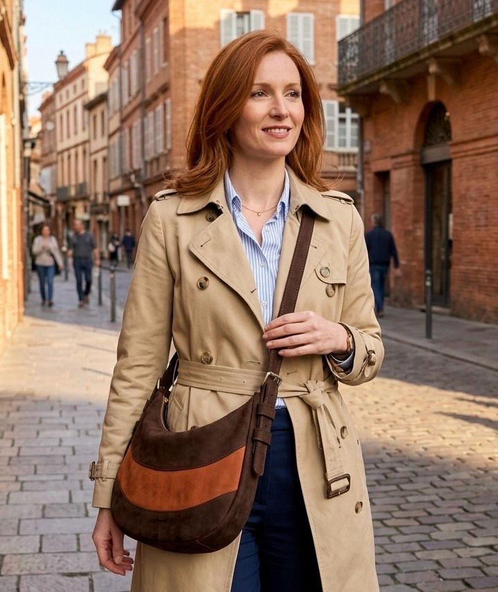 Sunny GM en cuir de nubuck 3 coloris sur l’avant fait à Toulouse pièce unique