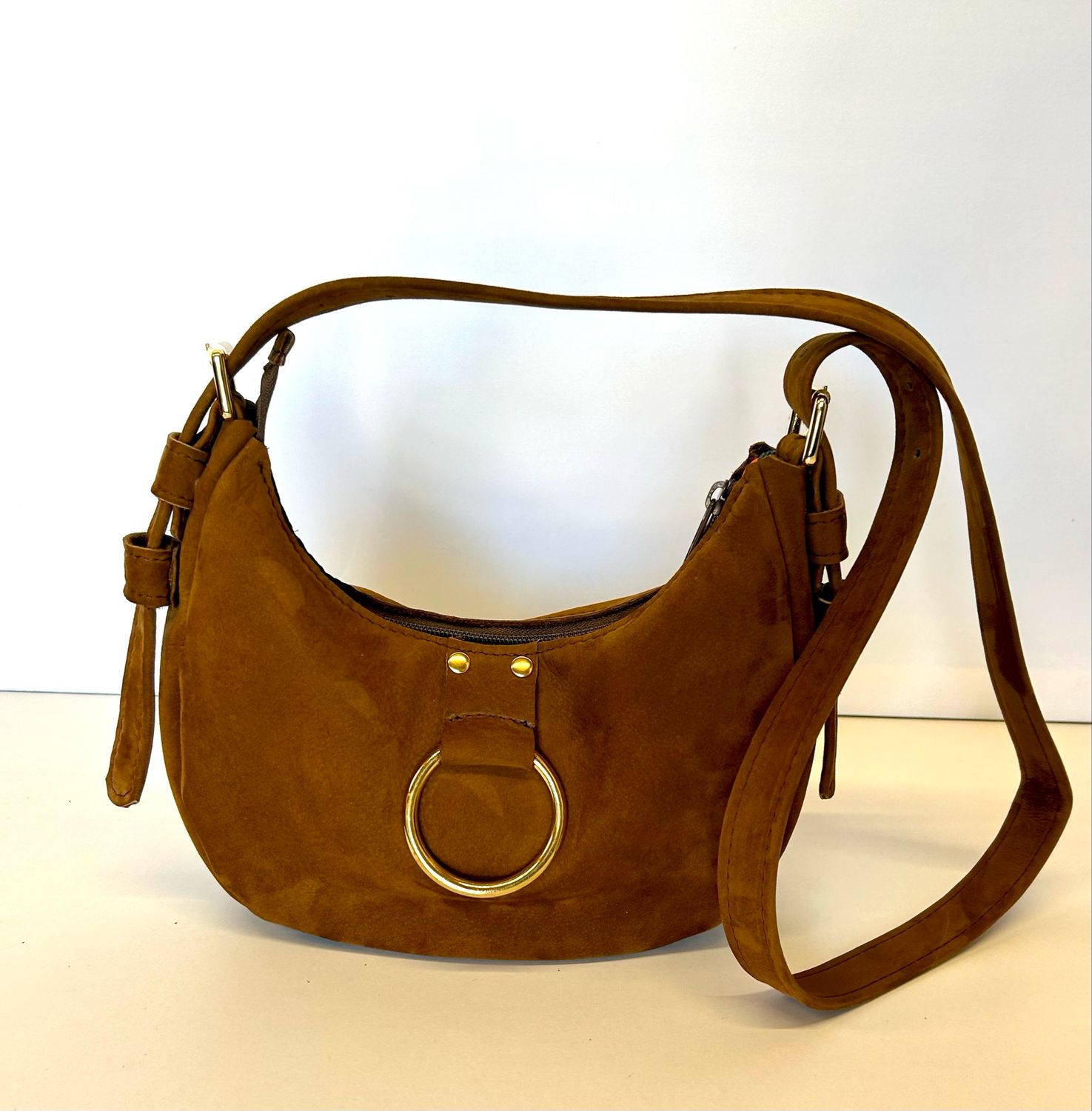 Sunny PM en cuir nubuck fait à Toulouse pièce unique