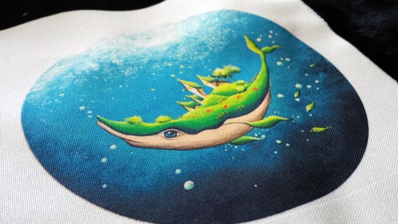 Illustrated Fabric : Ker Balum !