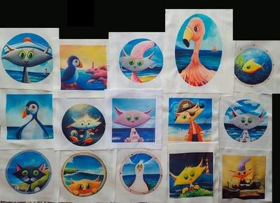 May 2017 : fabrics from the seaside !