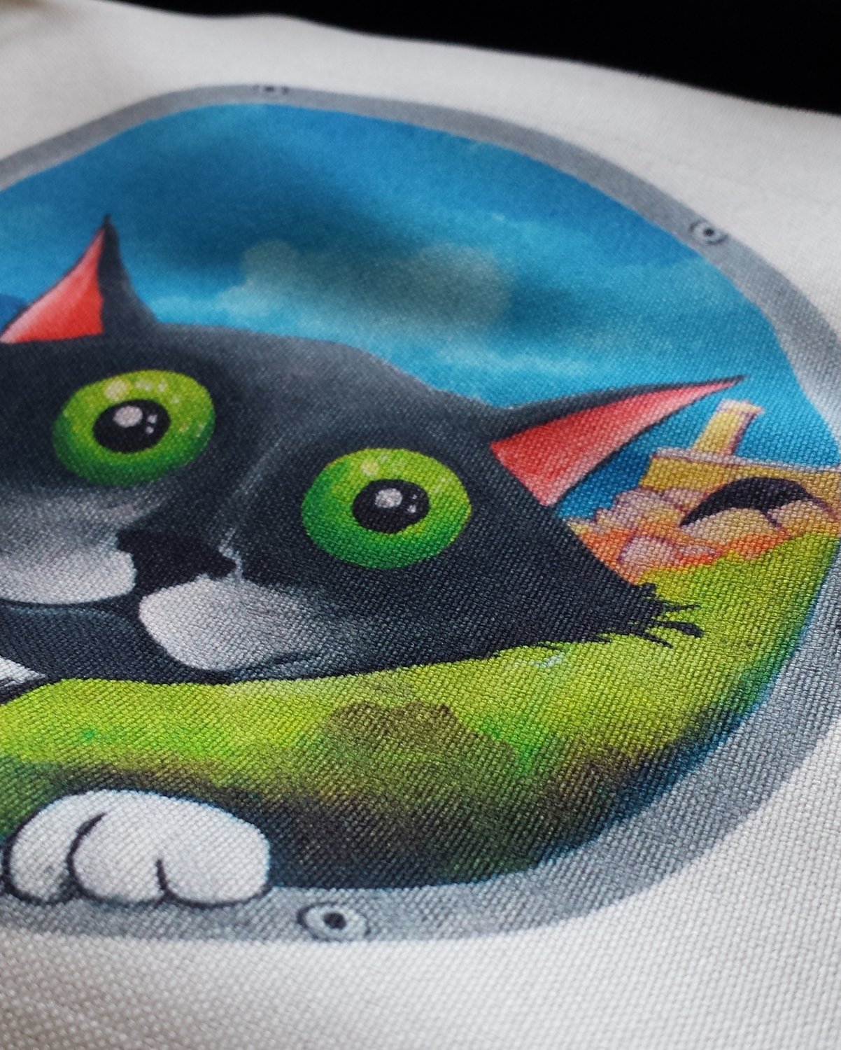 Illustrated Fabric : Balou à Ploumanac'h !