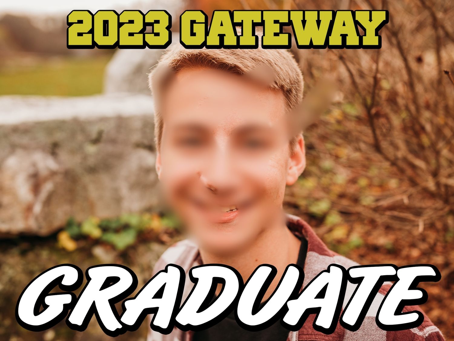 Custom Gateway Senior Yard Signs