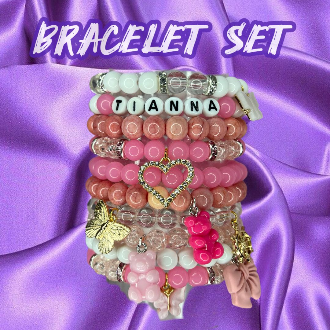 10pcs Glass Bead Set