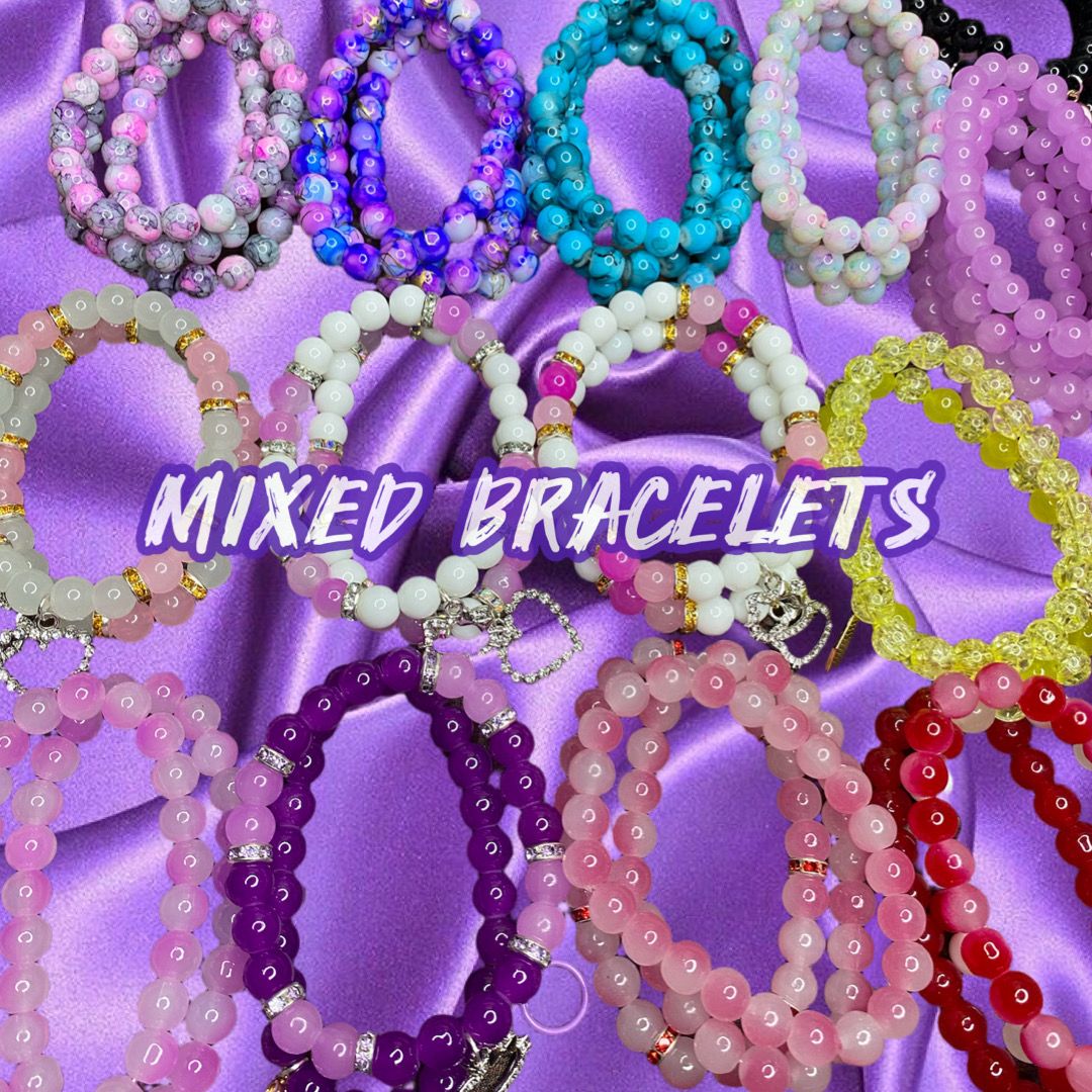 Wholesale- Glass Bracelet