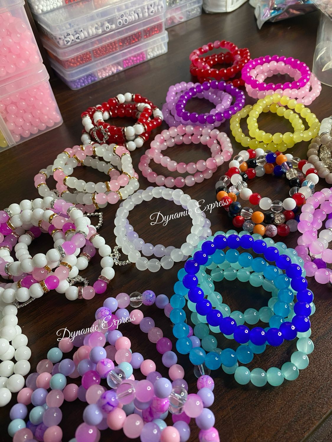 Glass Bracelet(12pcs)